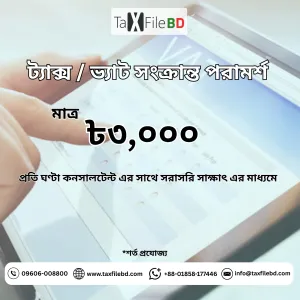 Package - 6: Income Tax / VAT Related Expert Consultation